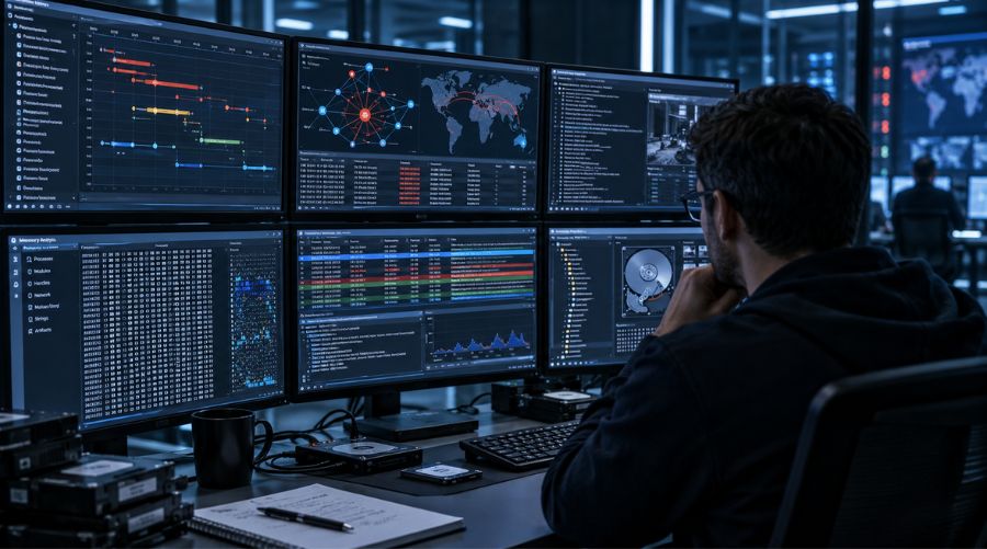 Investigación forense digital tras una intrusión